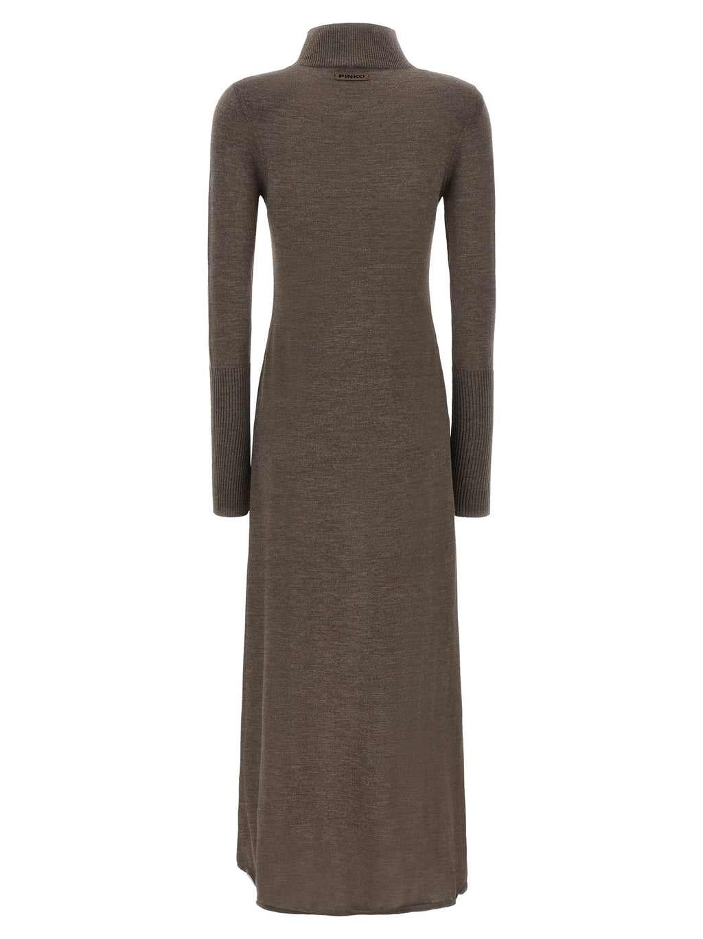 PINKO Langes Wollkleid in Beige