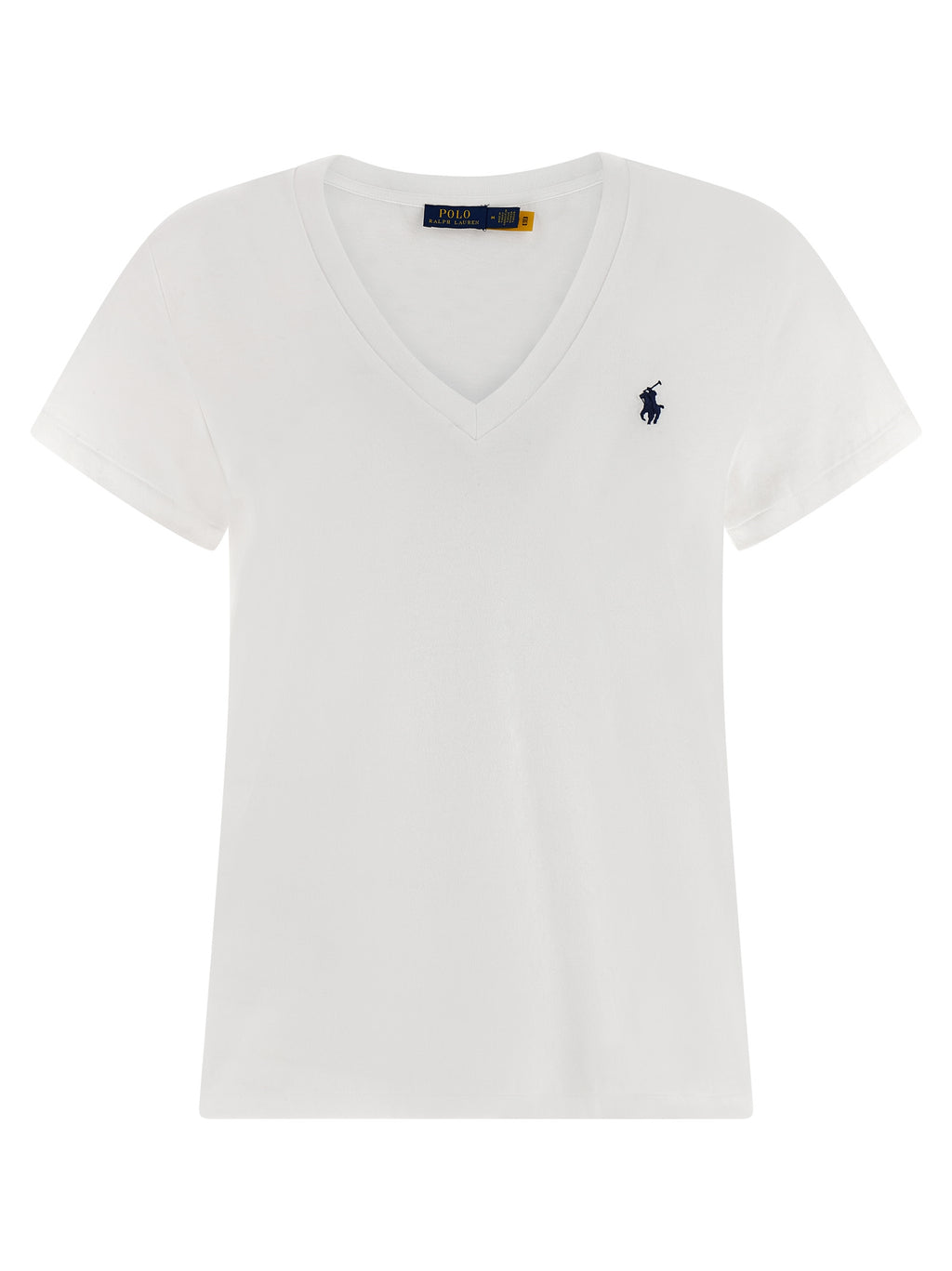 Polo Ralph Lauren Weißes Baumwoll-T-Shirt