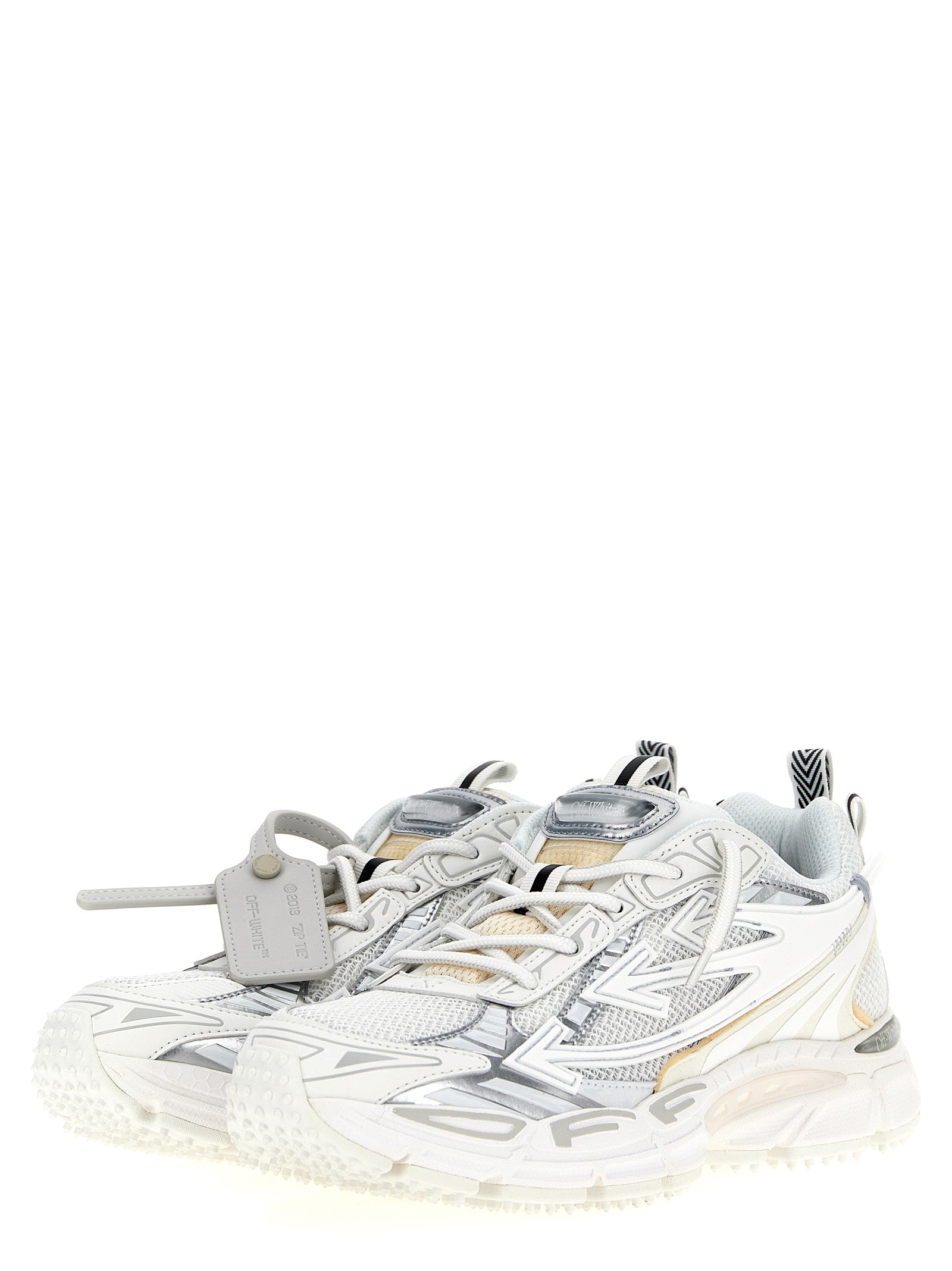 Off-White Weiße Sneaker aus Polyethylen