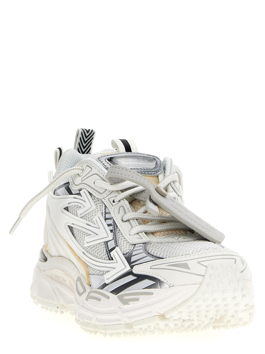 Off-White Weiße Sneaker aus Polyethylen