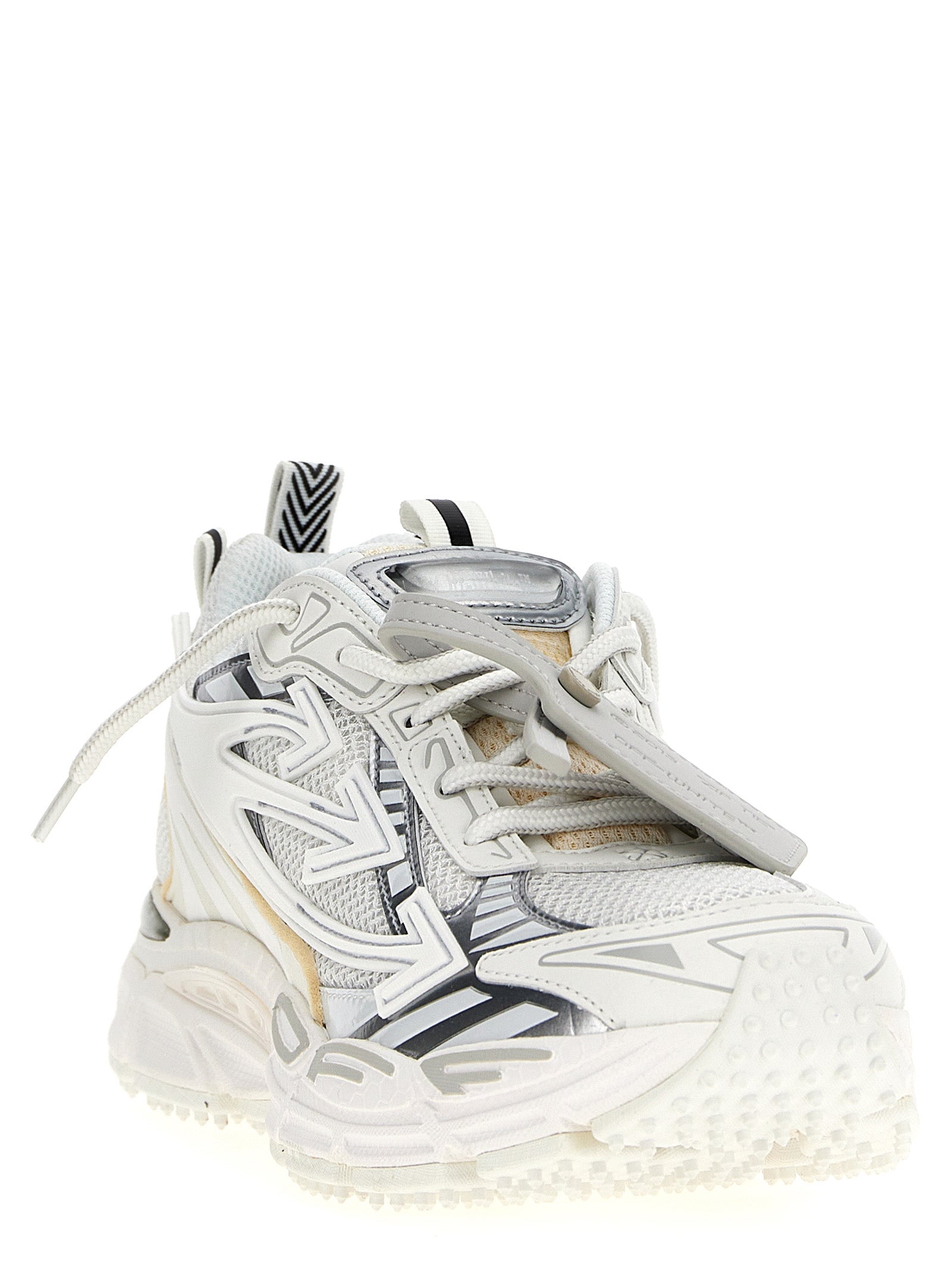 Off-White Weiße Sneaker aus Polyethylen