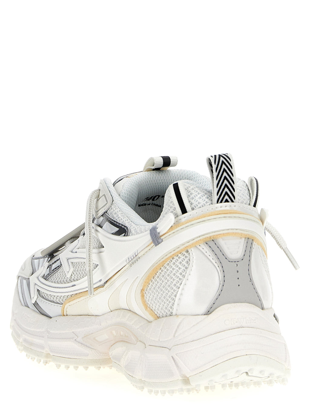 Off-White Weiße Sneaker aus Polyethylen
