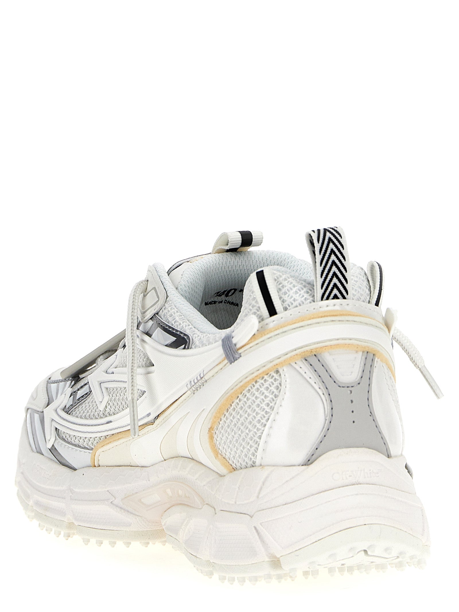 Off-White Weiße Sneaker aus Polyethylen
