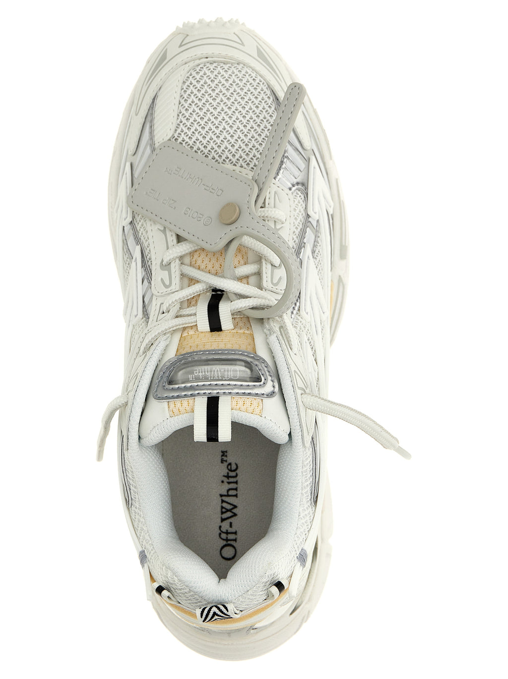 Off-White Weiße Sneaker aus Polyethylen