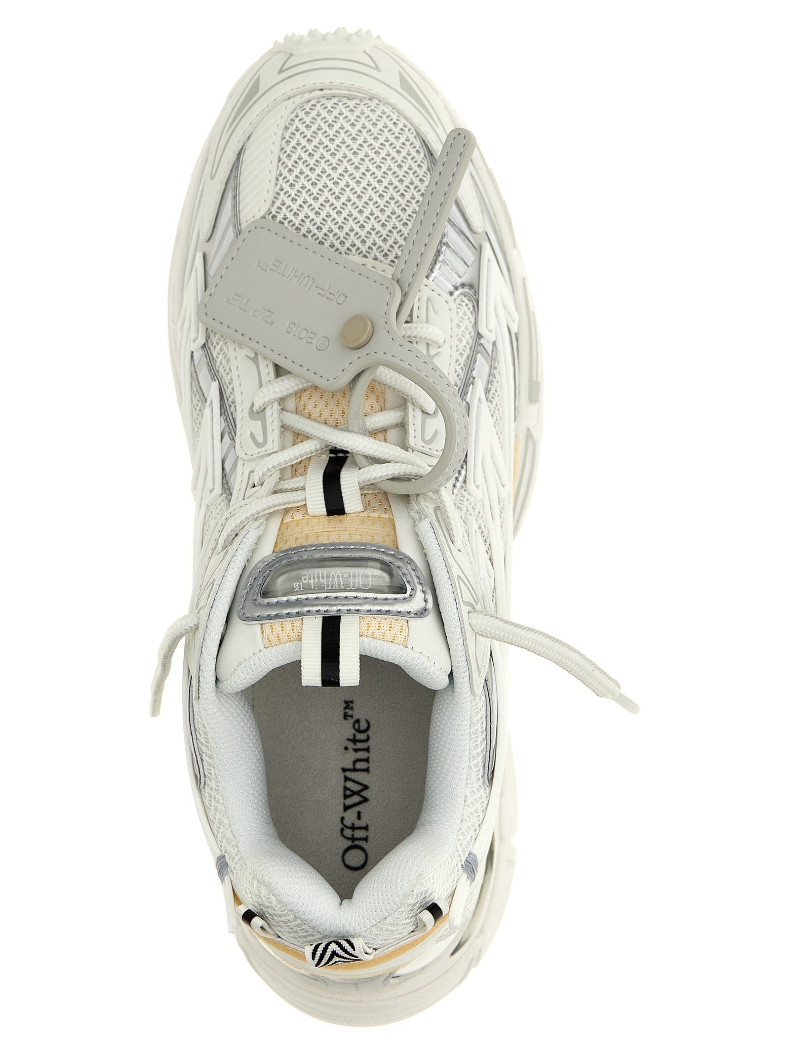 Off-White Weiße Sneaker aus Polyethylen