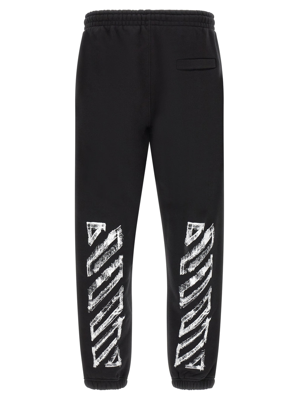 Off-White Schwarze Baumwoll-Jogginghose (Trainingshose)
