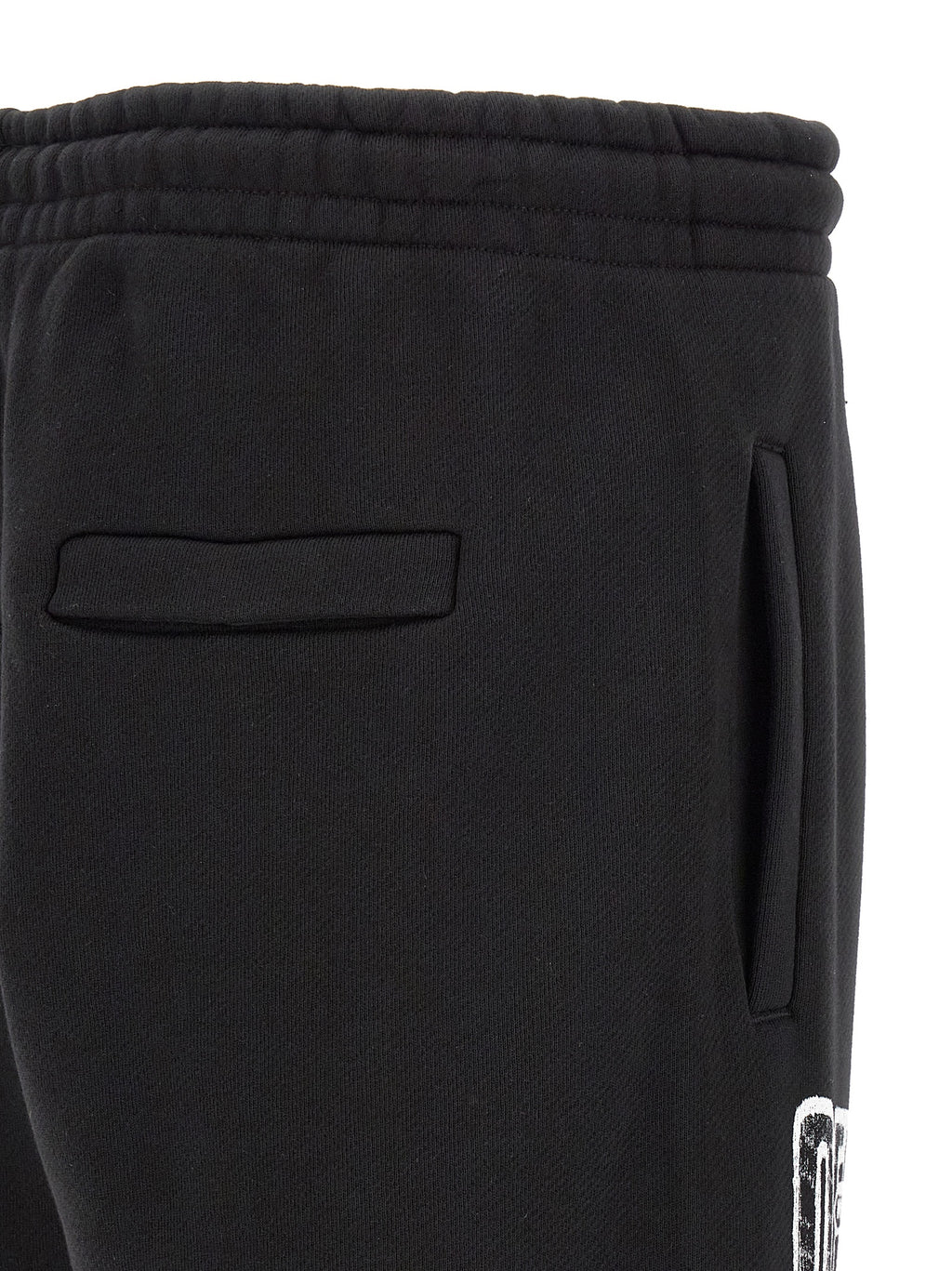 Off-White Schwarze Baumwoll-Jogginghose (Trainingshose)