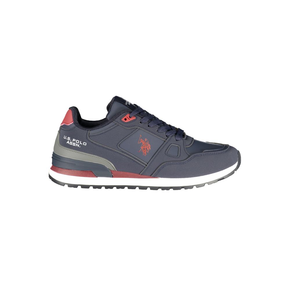 U.S. POLO ASSN. Blauer Sneaker aus Polyurethan für Herren
