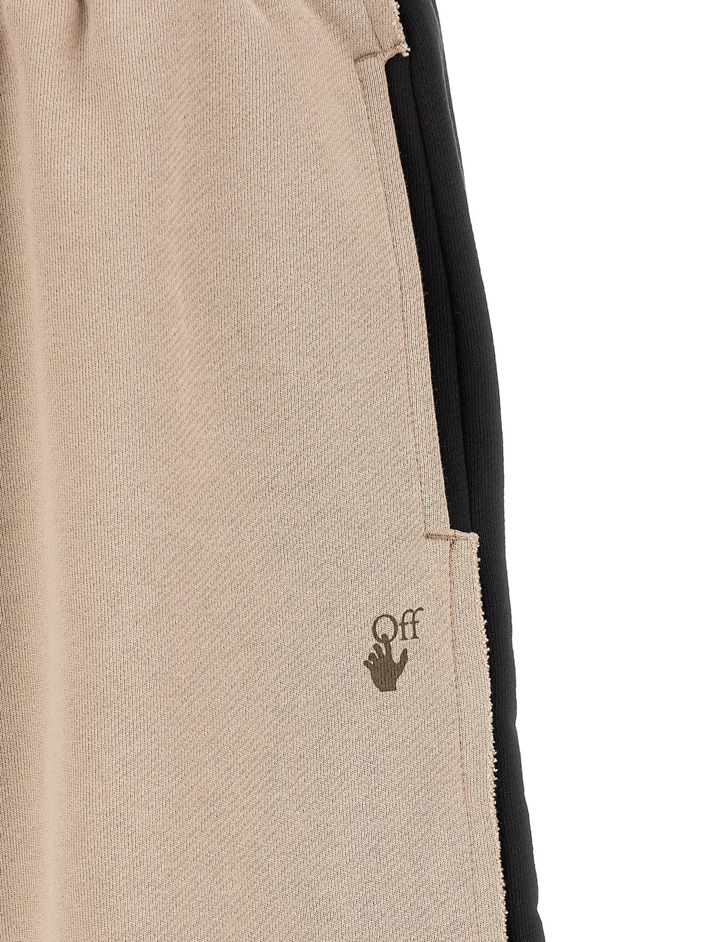 Off-White Mehrfarbige Baumwoll-Bermudashorts