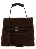 Moschino Braune Kalbsleder-Handtasche