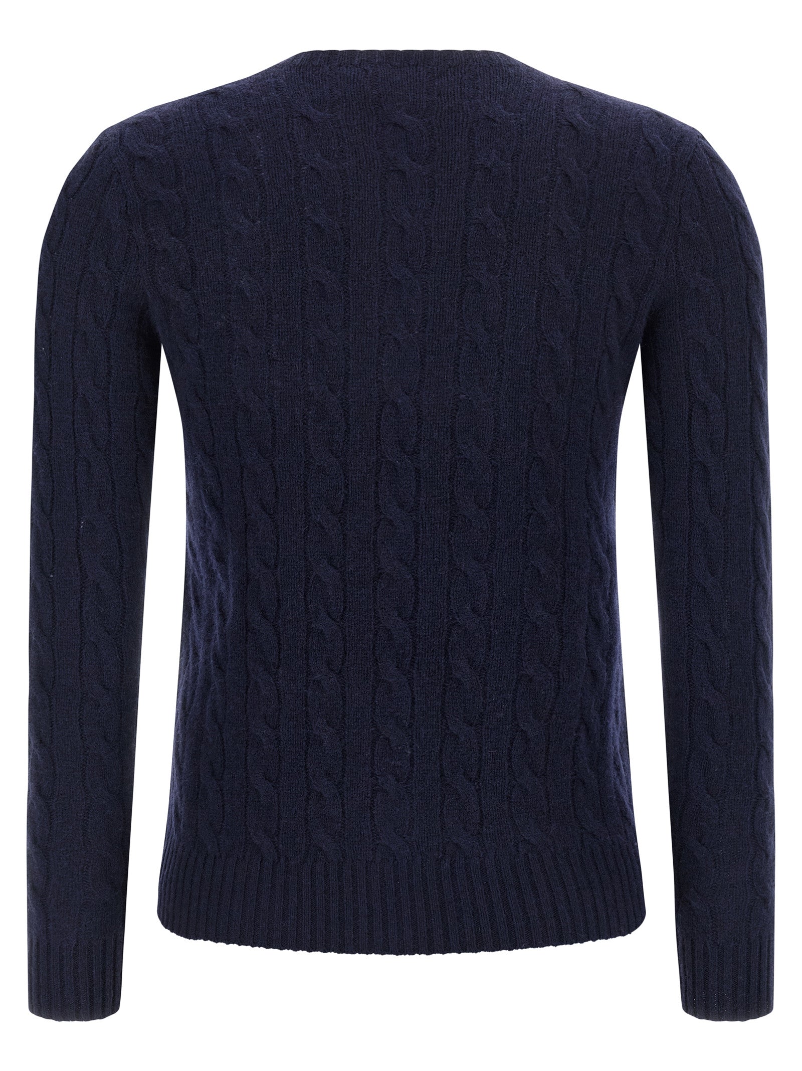 Polo Ralph Lauren Blauer Wollcardigan