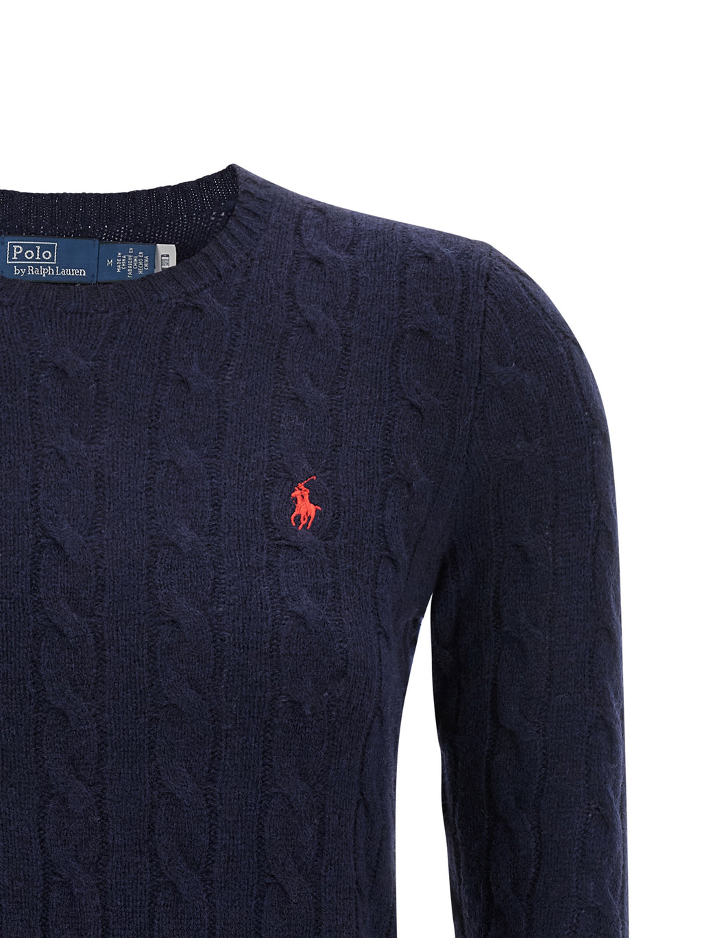 Polo Ralph Lauren Blauer Wollcardigan