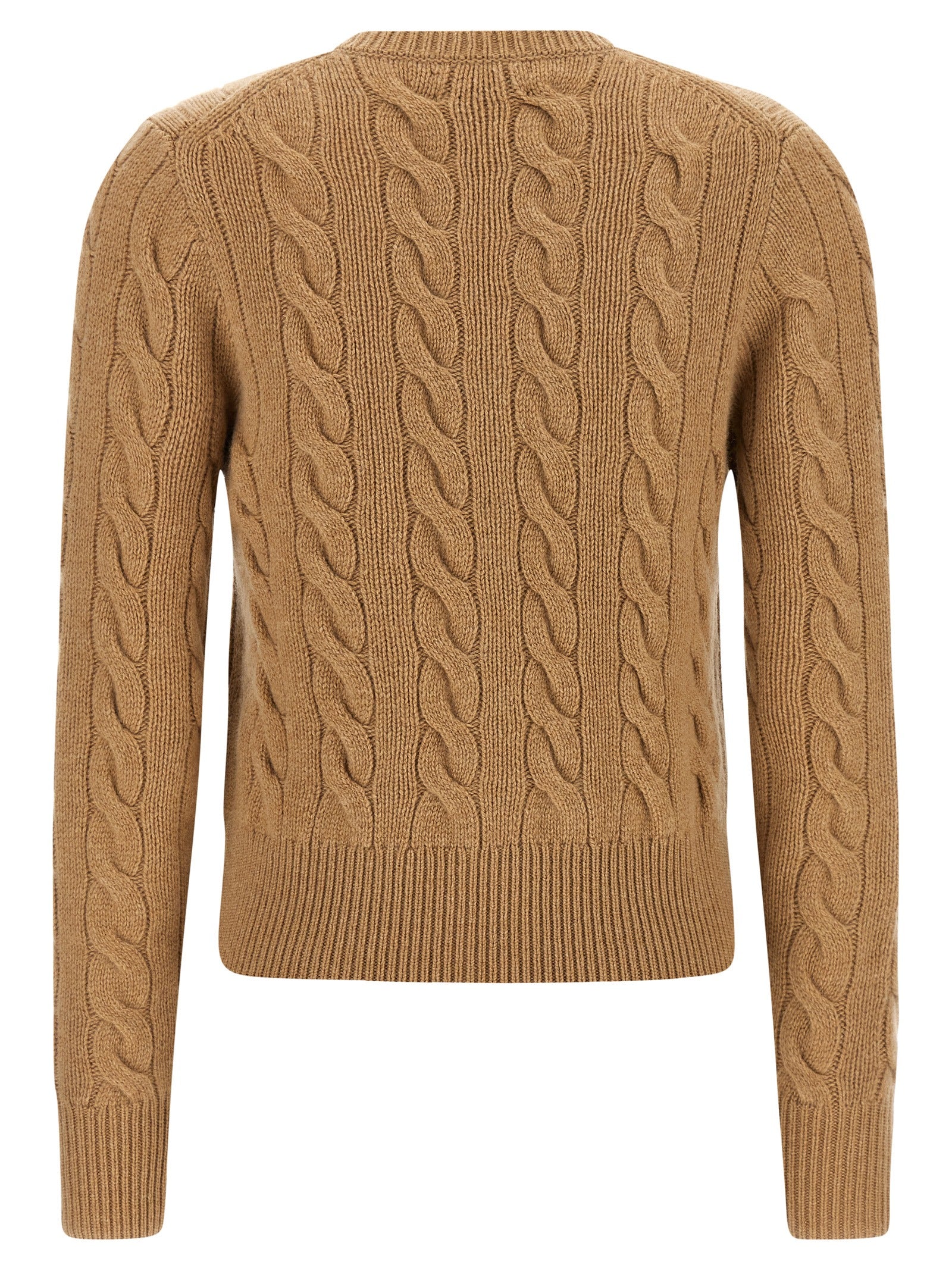 Polo Ralph Lauren Beige Wollstrickjacke