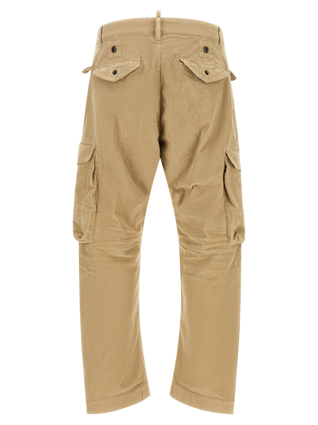 Dsquared² Beige Baumwoll-Cargo-Hose