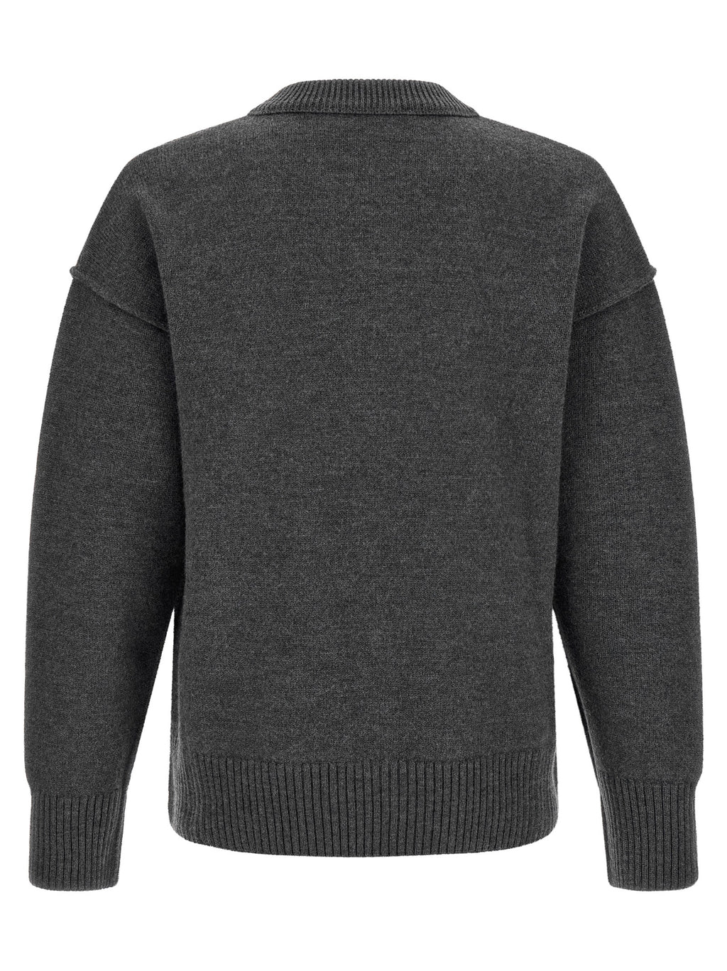 Ami Paris Grauer Wollcardigan
