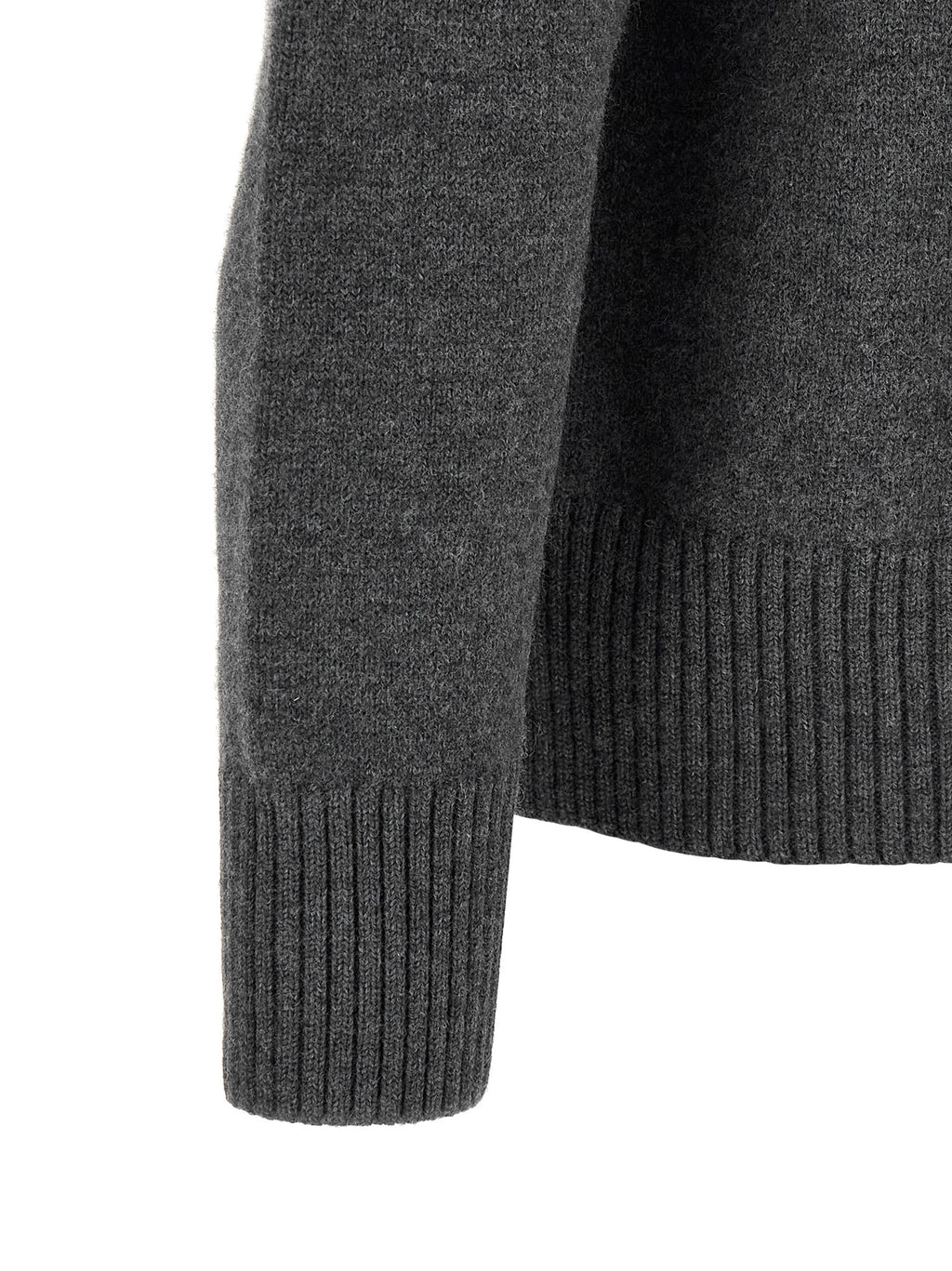 Ami Paris Grauer Wollcardigan