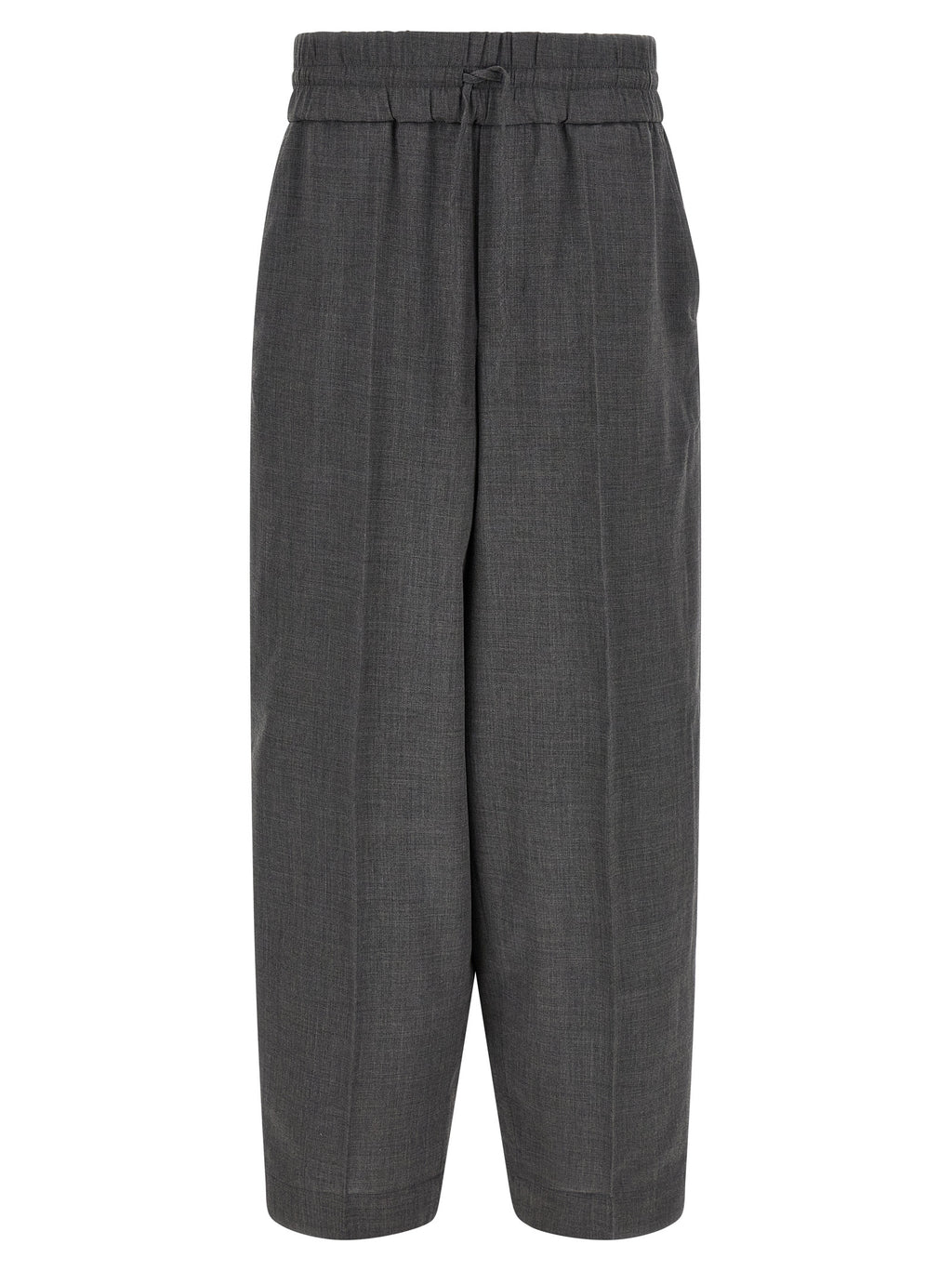Ami Paris Graue Hose aus reiner Schurwolle