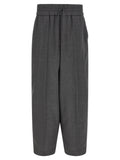 Ami Paris Graue Hose aus reiner Schurwolle