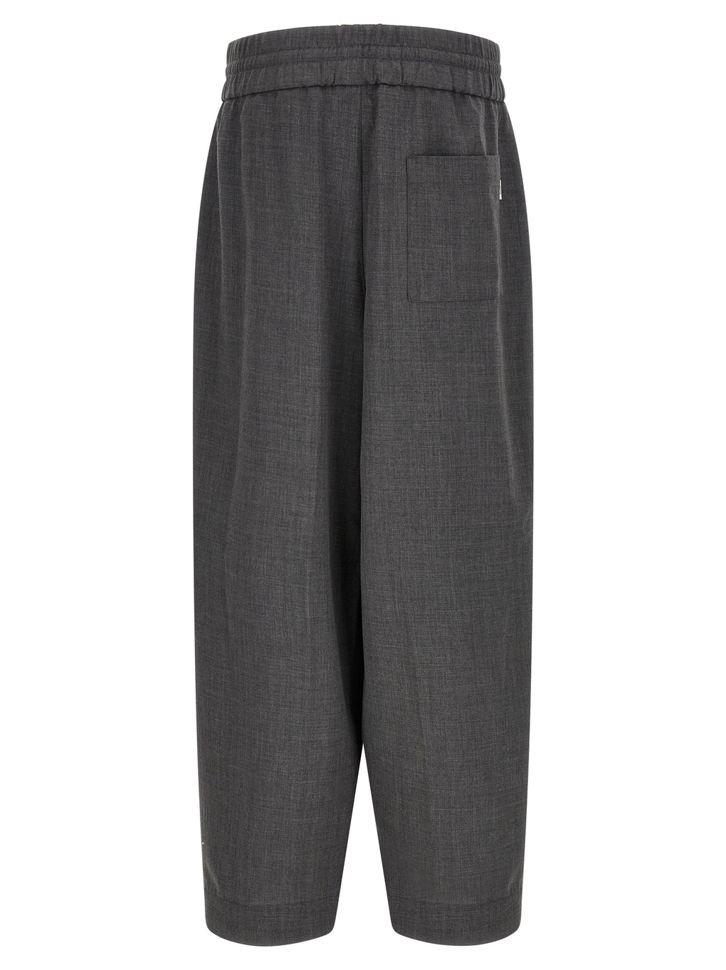 Ami Paris Graue Hose aus reiner Schurwolle