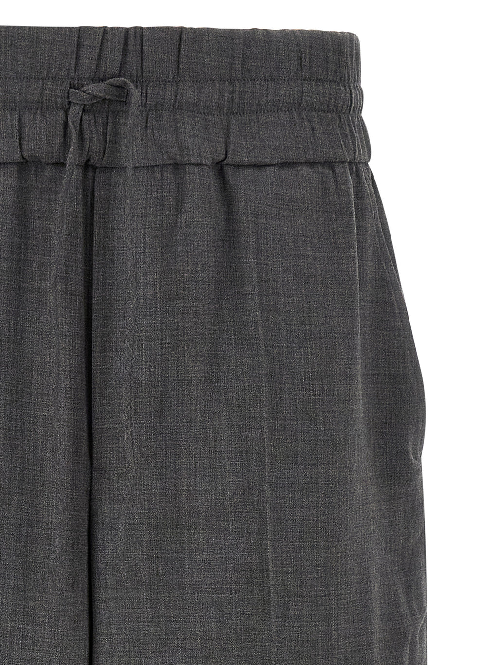 Ami Paris Graue Hose aus reiner Schurwolle