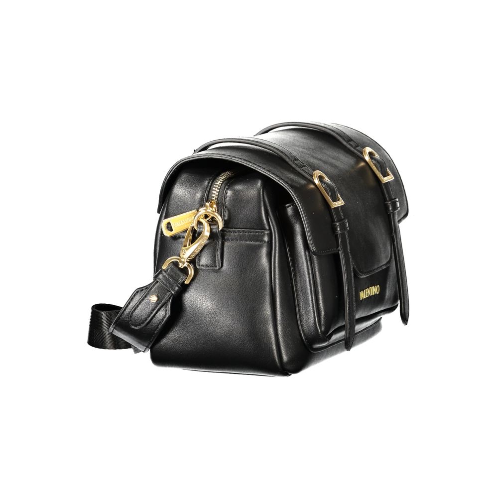 Mario Valentino Schwarze Handtasche aus Polyethylen