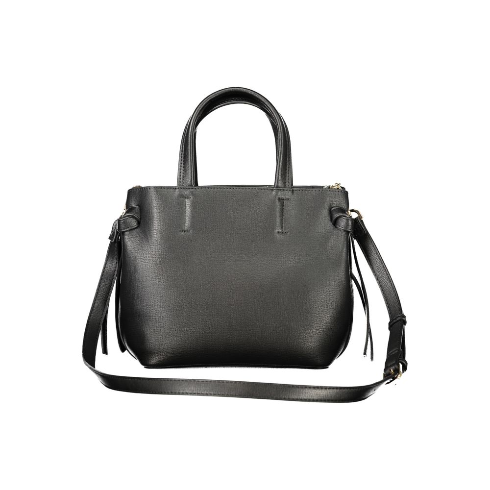 Mario Valentino Schwarze Handtasche aus Polyethylen