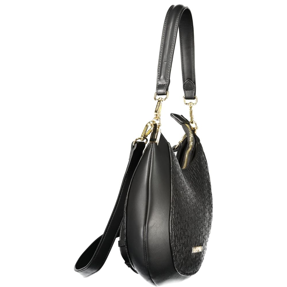 Mario Valentino Schwarze Handtasche aus Polyethylen