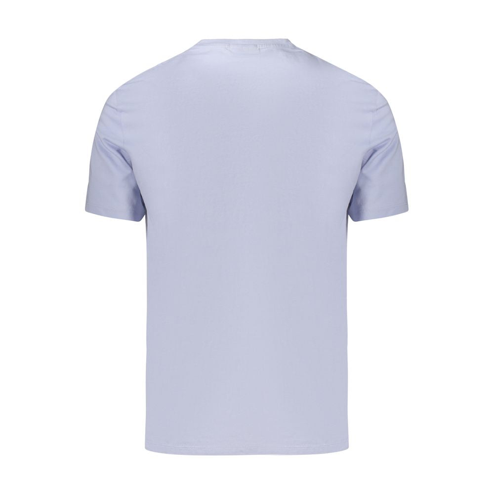 Calvin Klein Azzurro Baumwoll-T-Shirt für Herren