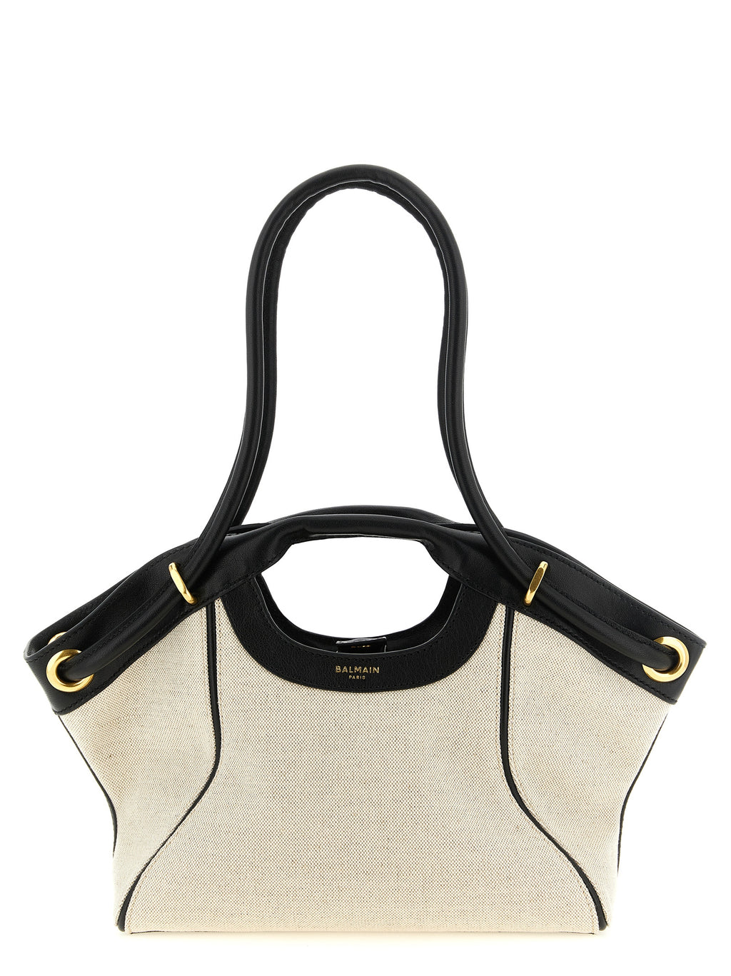 Balmain Zweifarbige Baumwolltasche