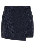 PINKO Langer Rock aus blauem Polyester