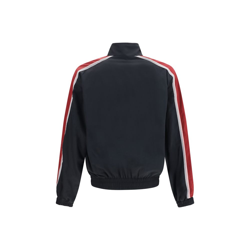 Versace Schwarzer Bomber aus Polyamid