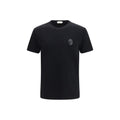 Versace Schwarzes Baumwoll-T-Shirt
