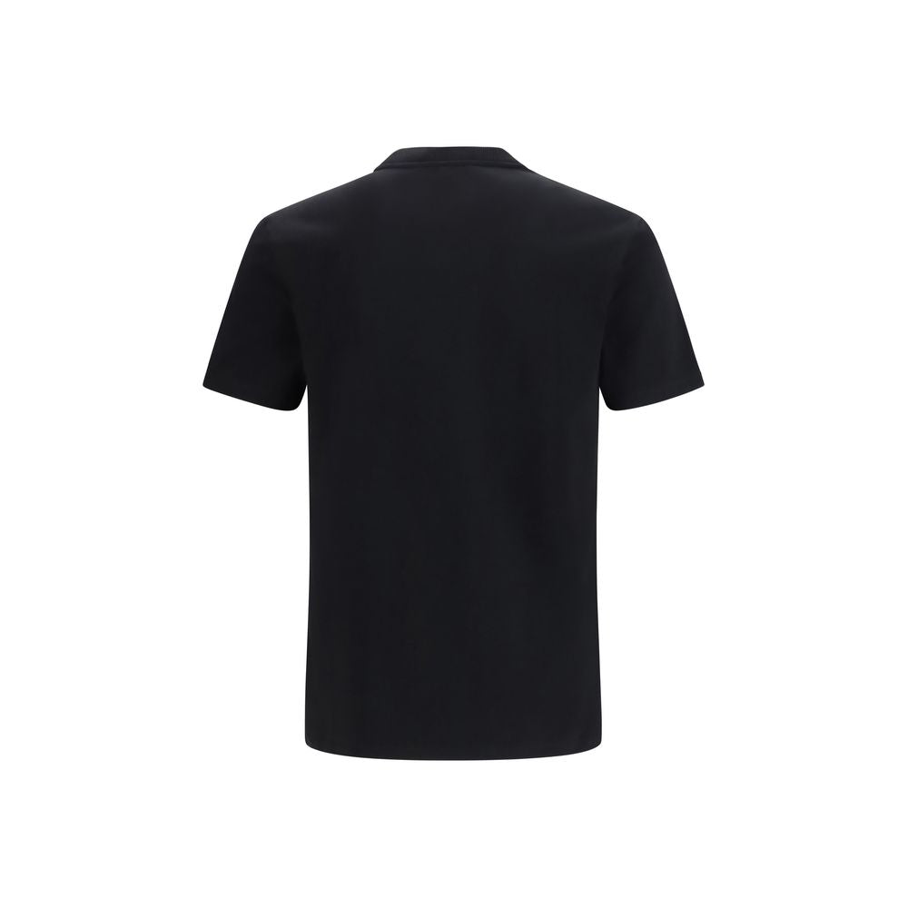 Versace Schwarzes Baumwoll-T-Shirt