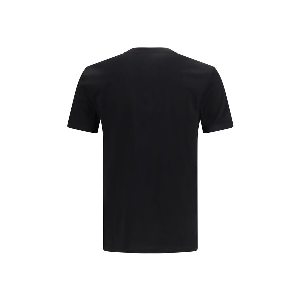 Versace Schwarzes Baumwoll-T-Shirt