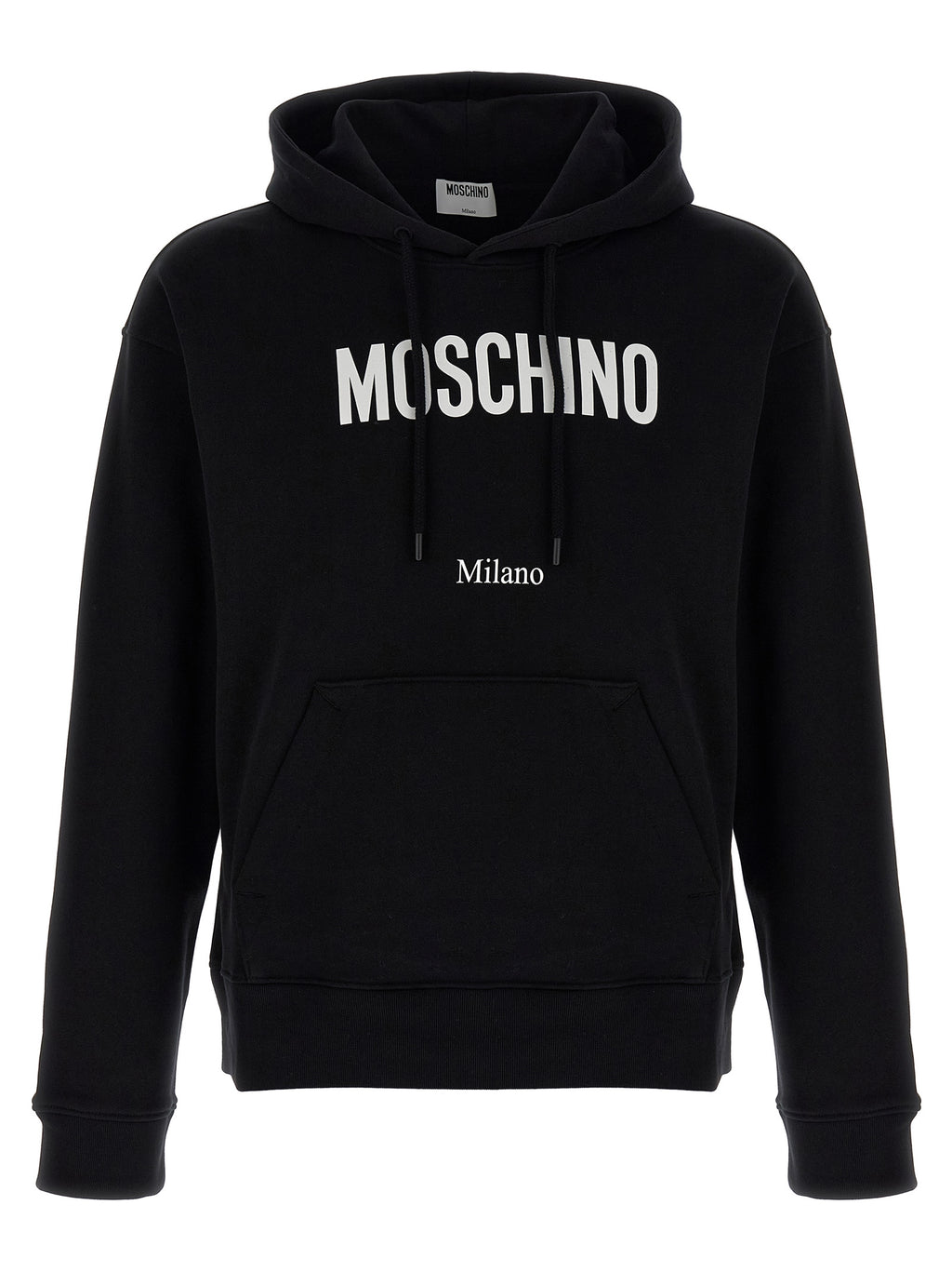 Moschino Schwarzer Baumwoll-Sweatshirt
