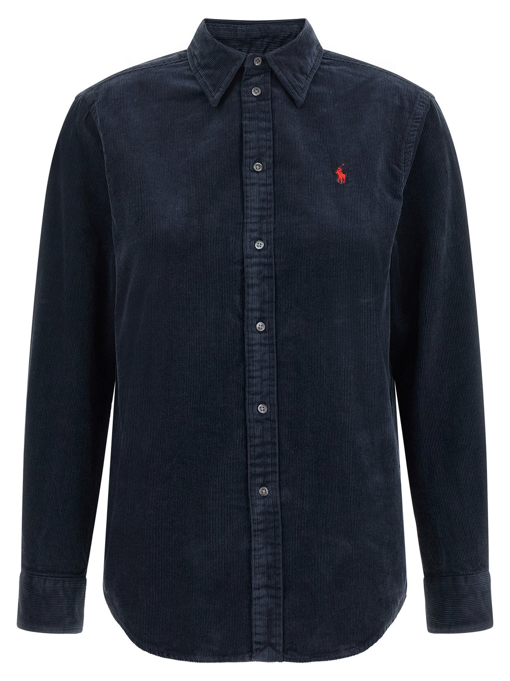 Polo Ralph Lauren Blaue Baumwollbluse