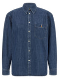 Polo Ralph Lauren Blaue Baumwollbluse