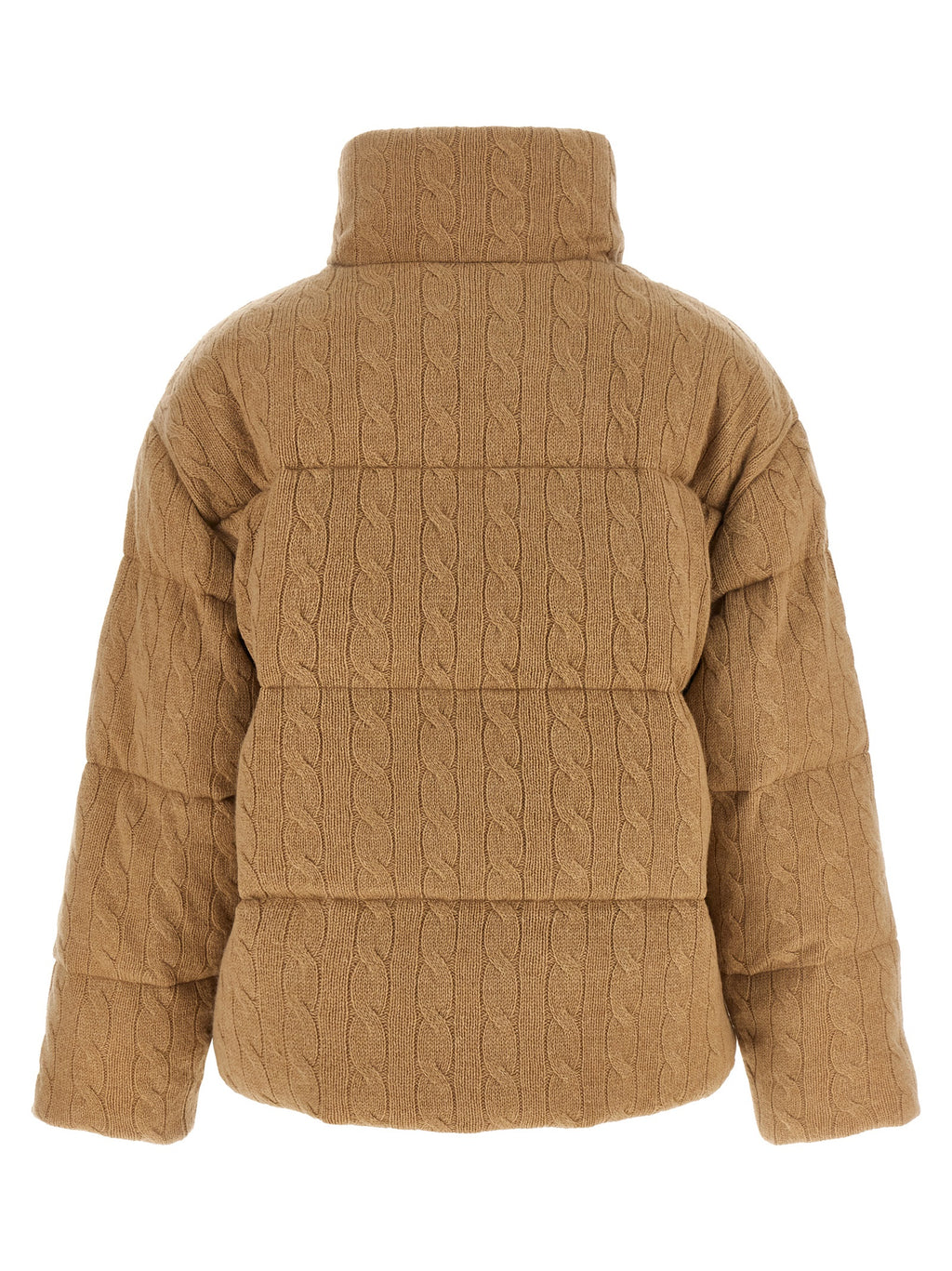 Polo Ralph Lauren Beige Wollmantel Lang