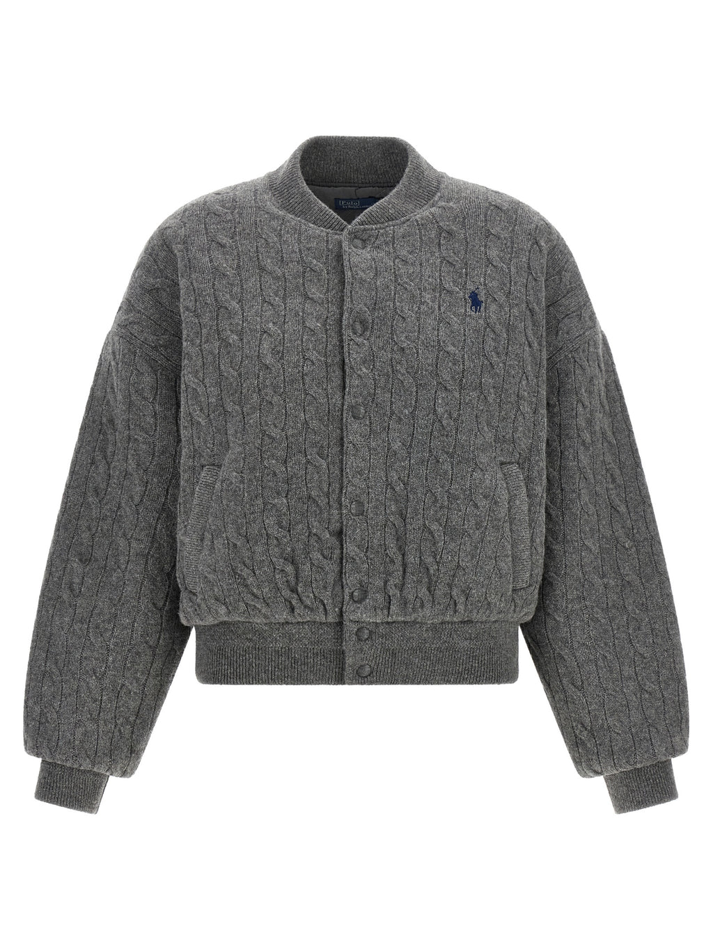 Polo Ralph Lauren Grauer Woll-Bomber