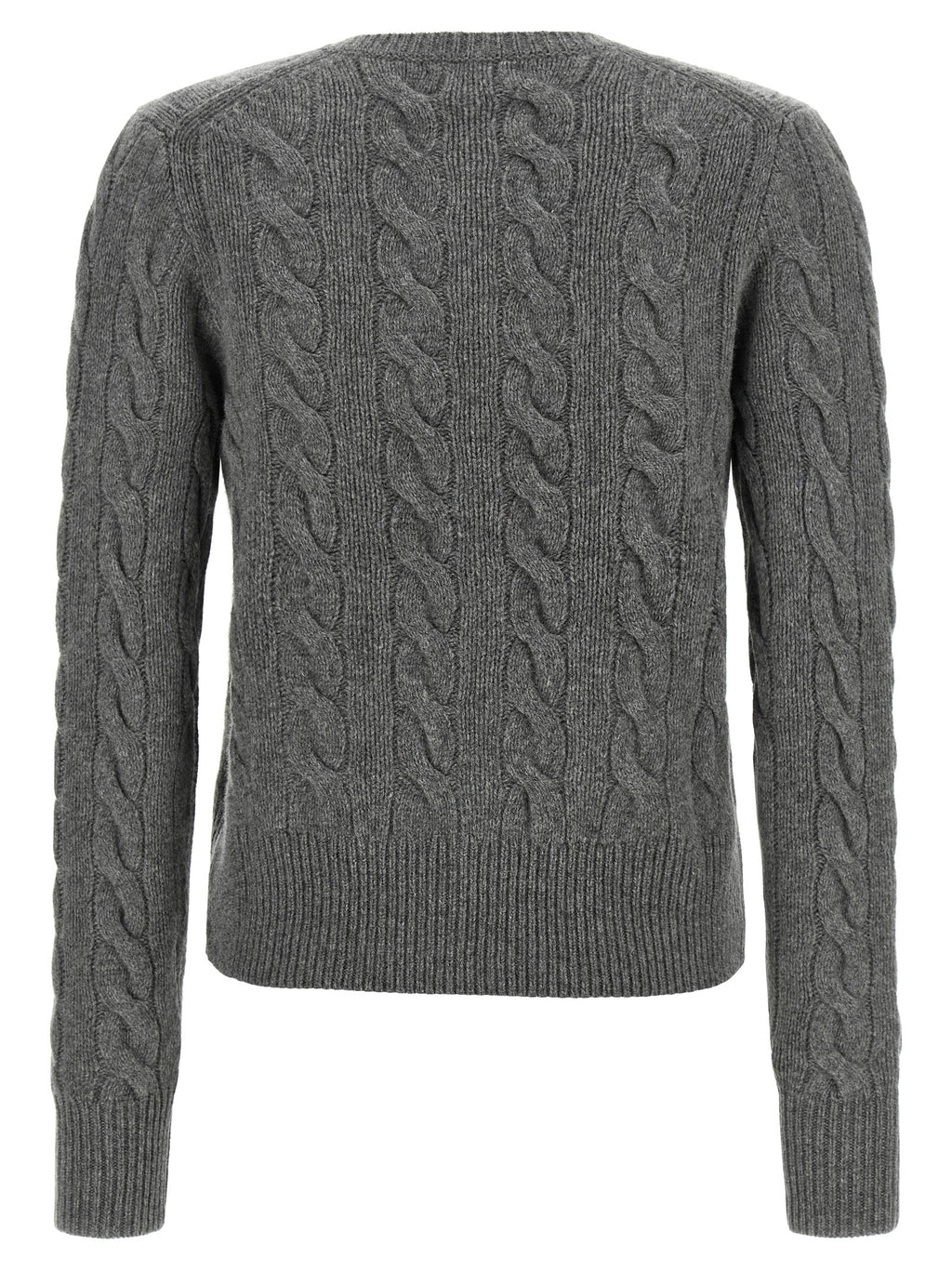 Polo Ralph Lauren Grauer Wollcardigan