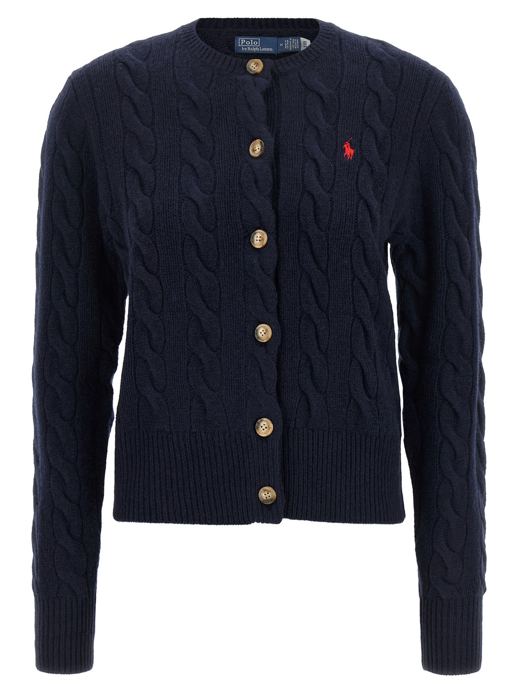 Polo Ralph Lauren Blauer Wollcardigan