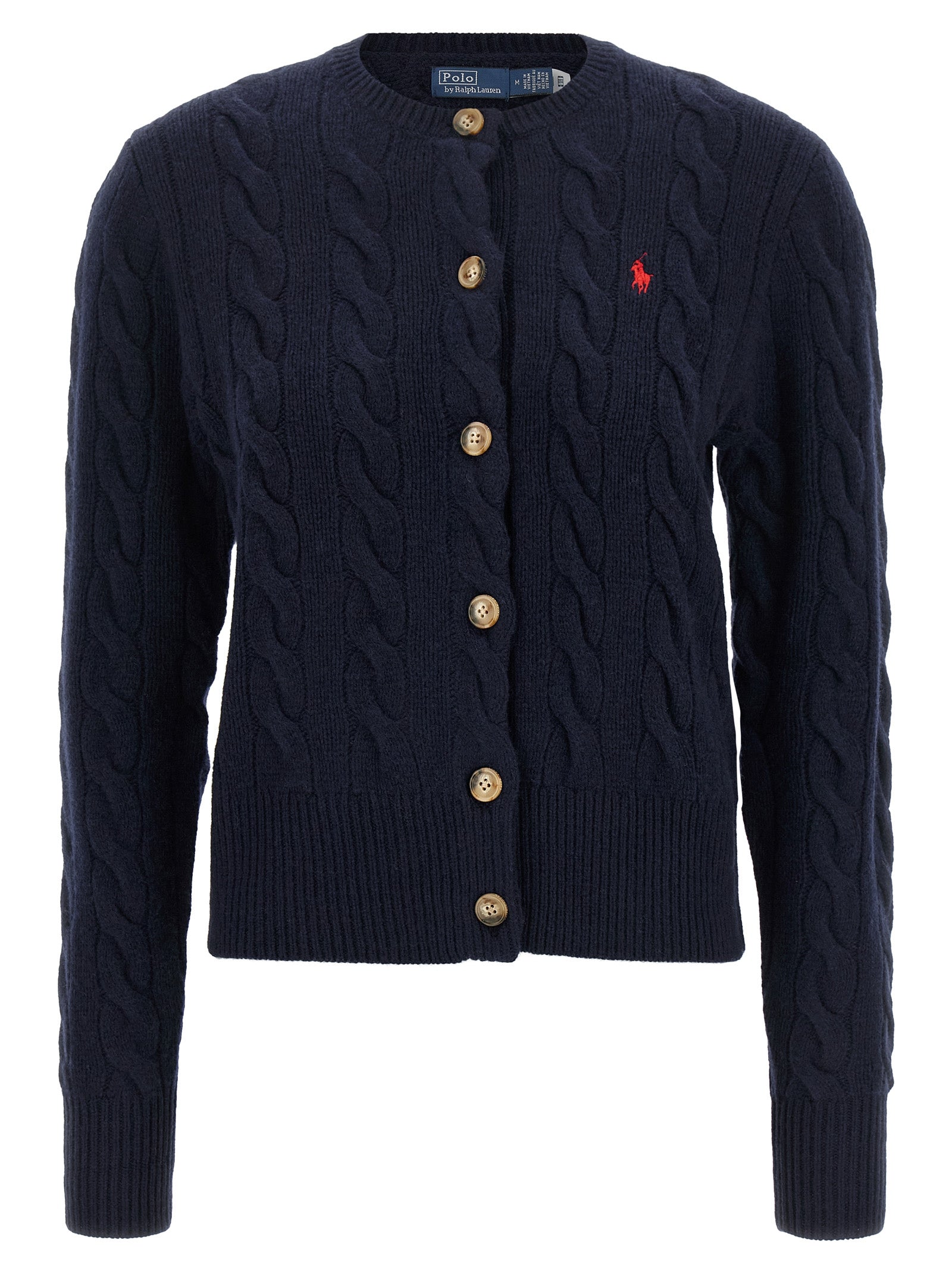 Polo Ralph Lauren Blauer Wollcardigan