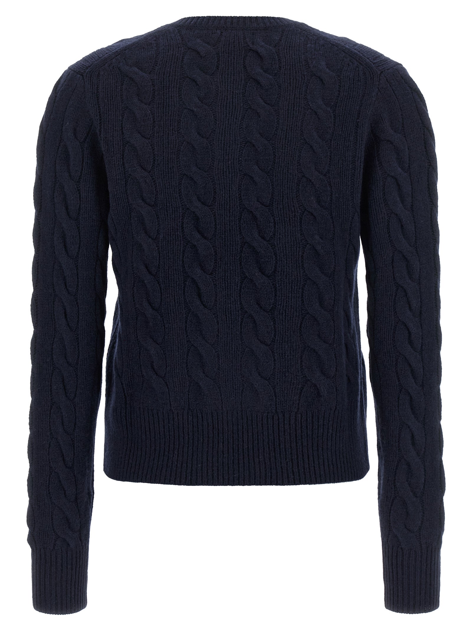 Polo Ralph Lauren Blauer Wollcardigan