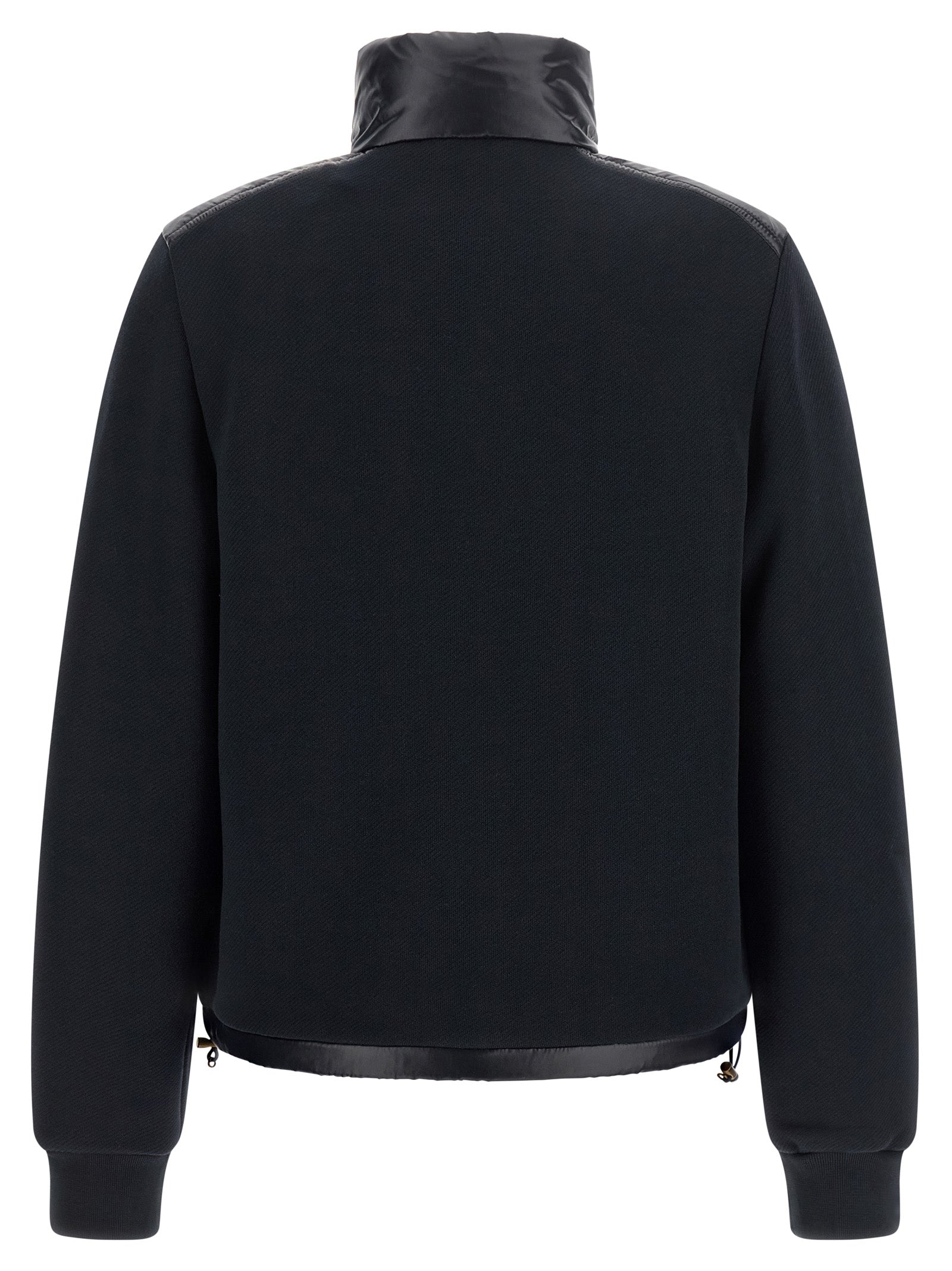 Moncler Blauer Cardigan aus Polyamid