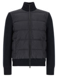 Moncler Blauer Cardigan aus Polyester