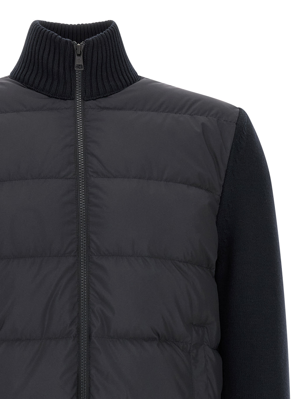 Moncler Blauer Cardigan aus Polyester