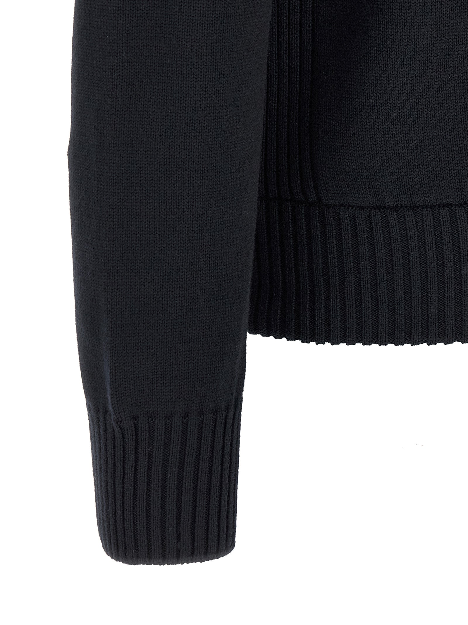 Moncler Blauer Cardigan aus Polyester