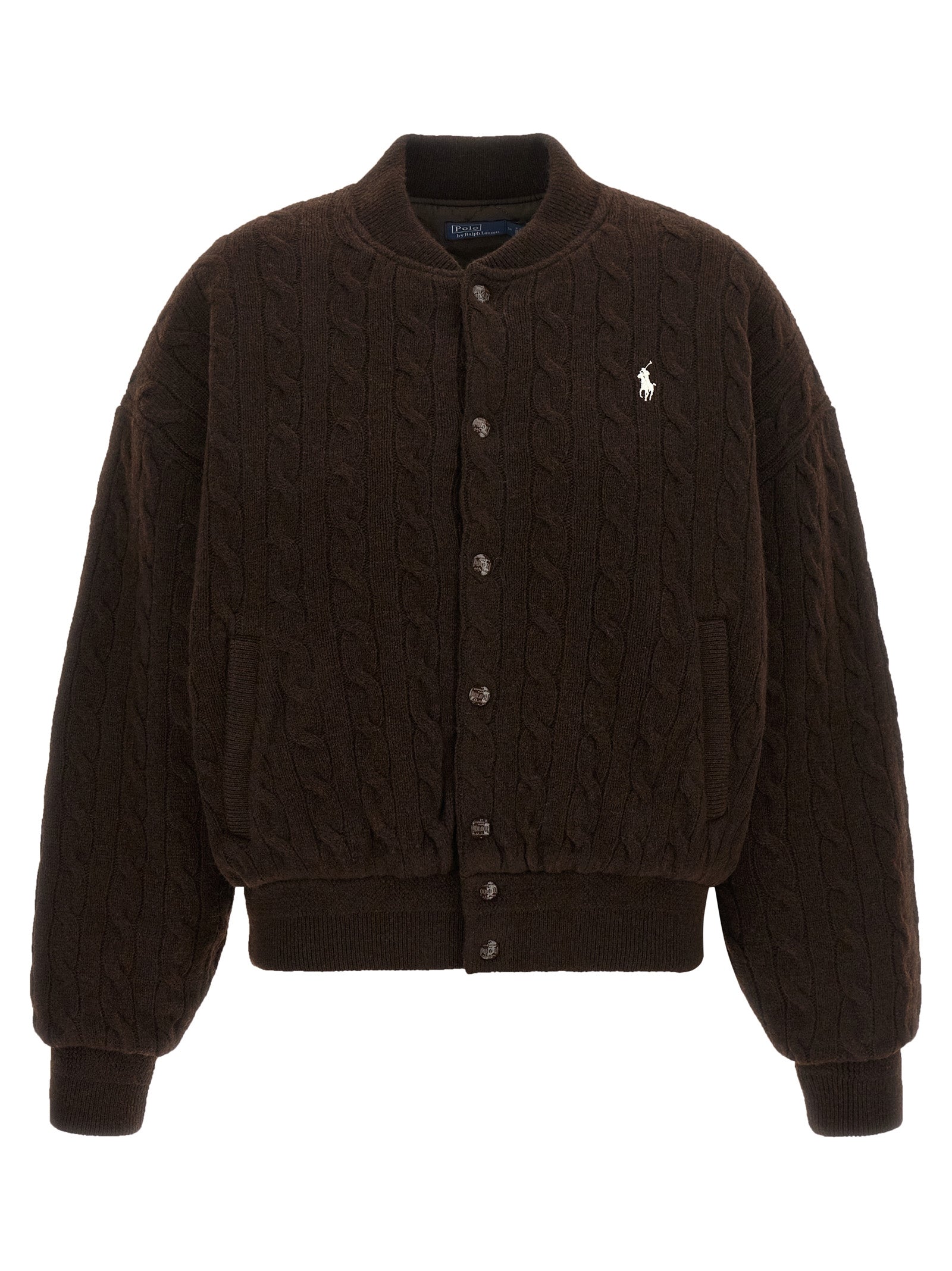 Polo Ralph Lauren Brauner Woll-Bomber