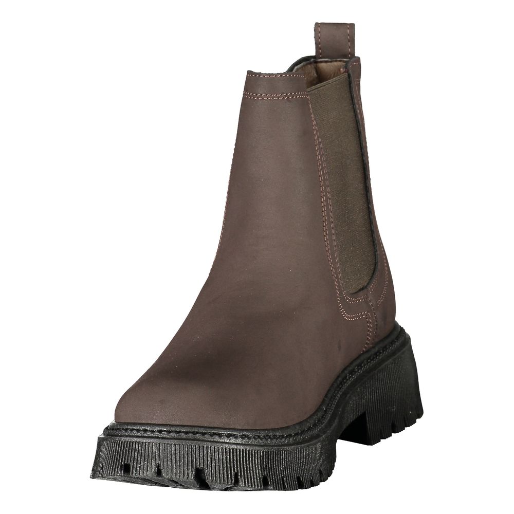 U.S. POLO ASSN. Braune Ankle Boots aus Polyethylen