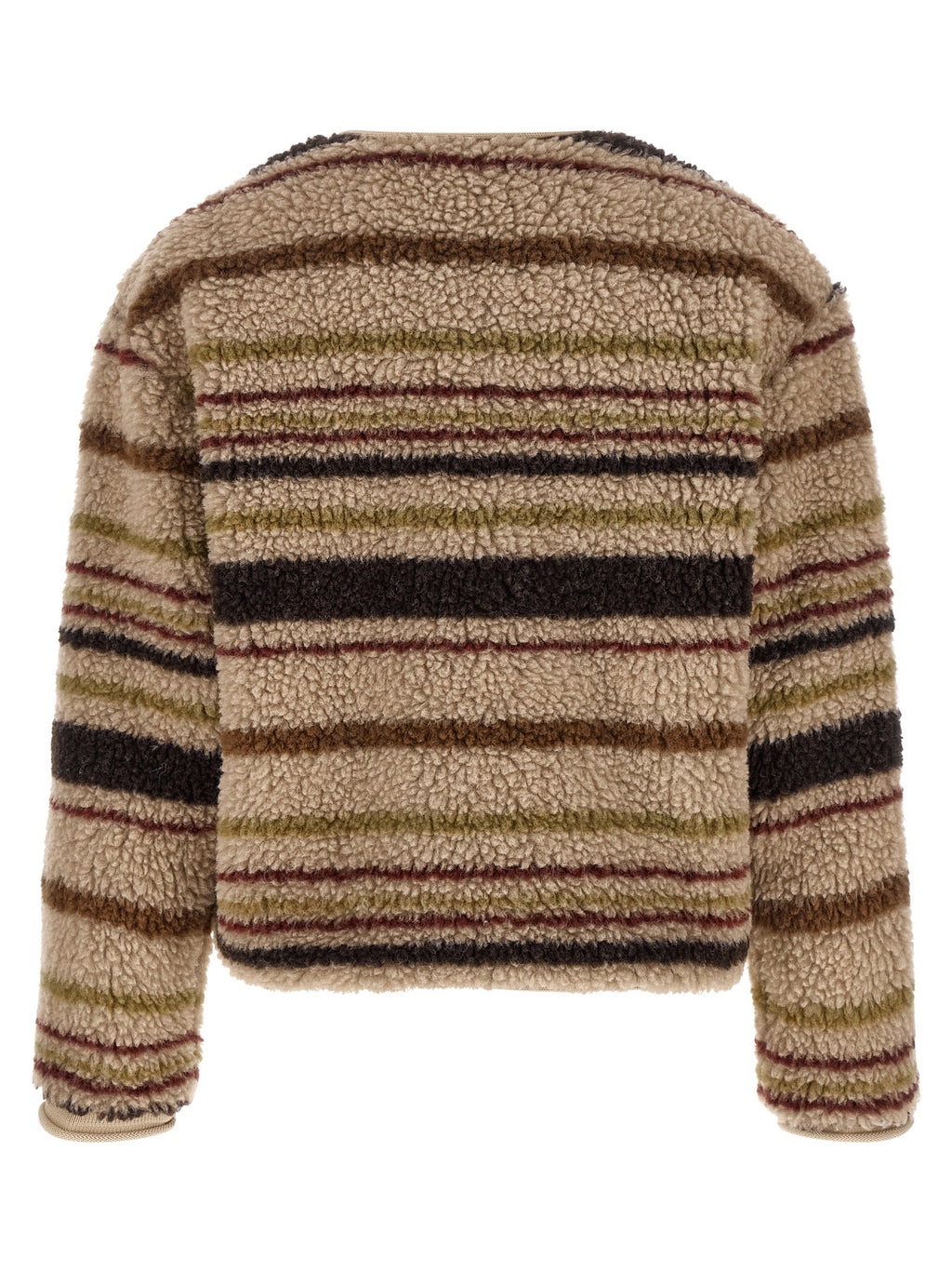 Moncler Brauner Strickcardigan aus Polyester